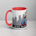 The Man, The Myth, The Legend... and His Coffee Dad Superhero Mug - Image 11