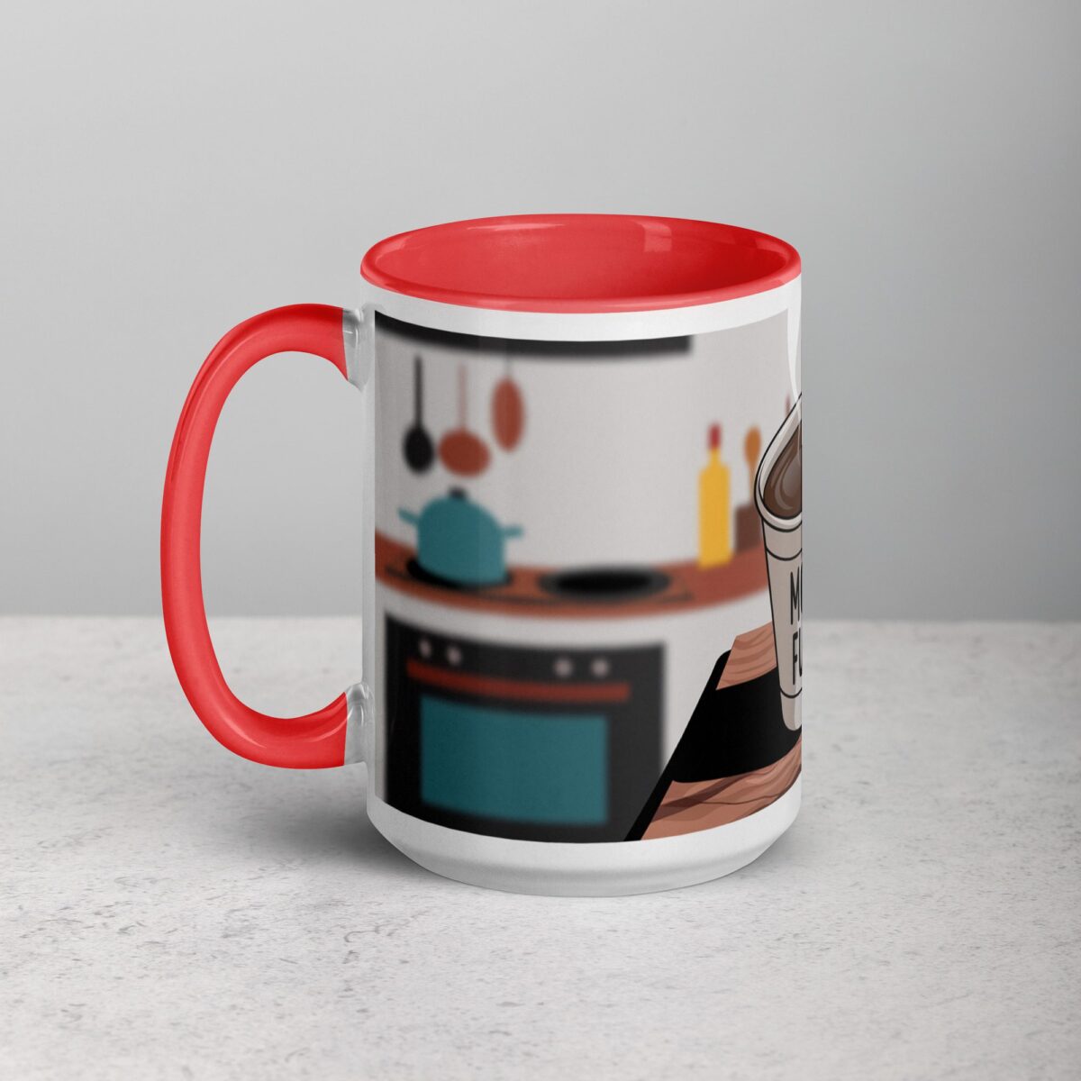Mom Fuel Coffee Mug - Image 11