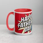 Happy Fathers Day Superhero Coffee Mug - Image 11
