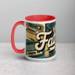 Happy Fathers Day Retro Coffee Mug - Image 11