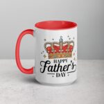 Happy Fathers Day Crown Coffee Mug - Image 11