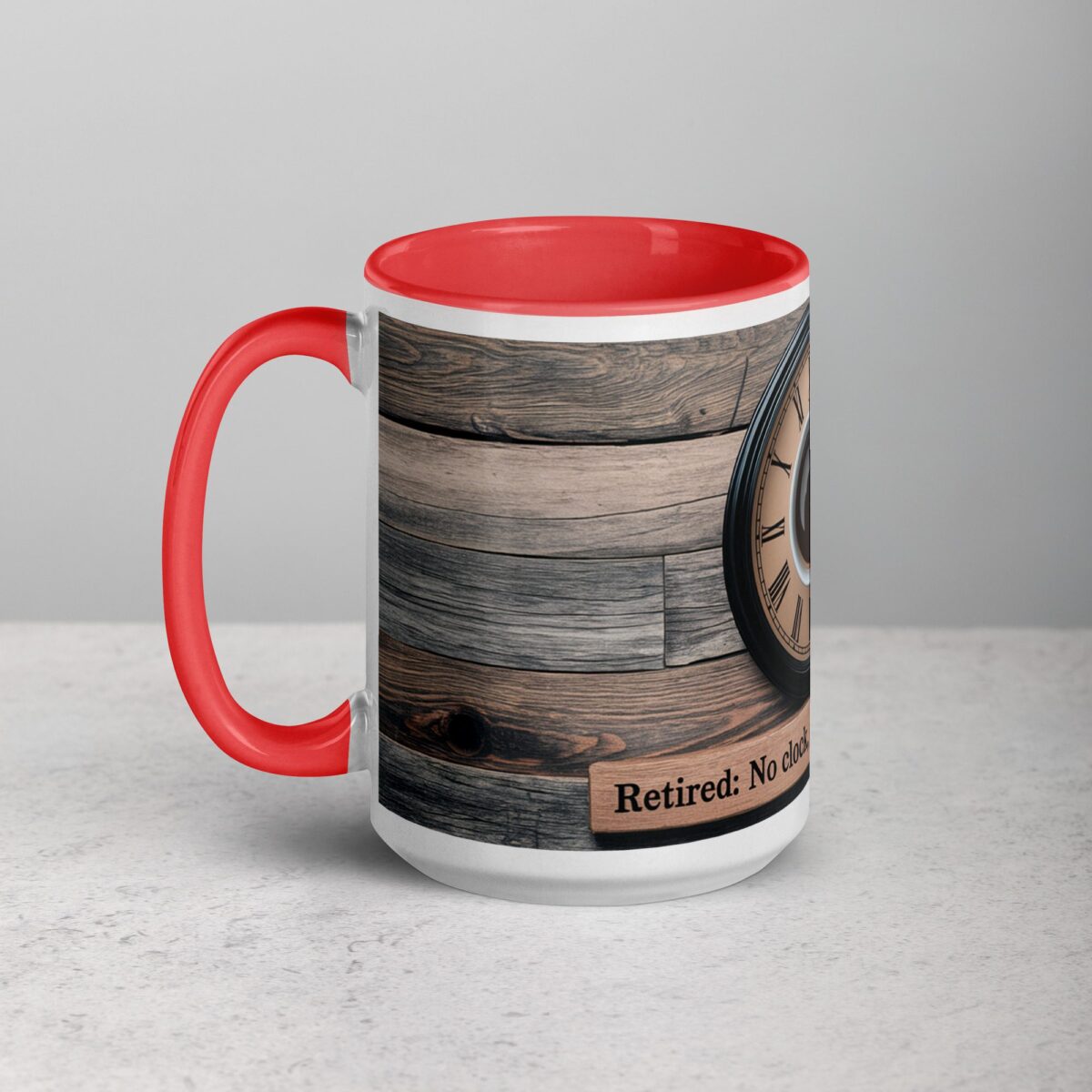 Retired: No Clock, No Boss, Just Coffee Retirement Mug - Image 11