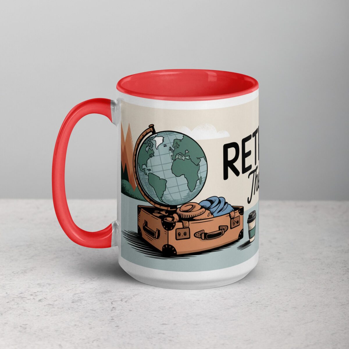 Retirement: The Adventure Begins Coffee Mug - Image 11