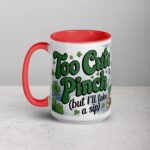 Too Cute to Pinch Leprechaun (But I’ll Take a Sip) Coffee Mug - Image 11