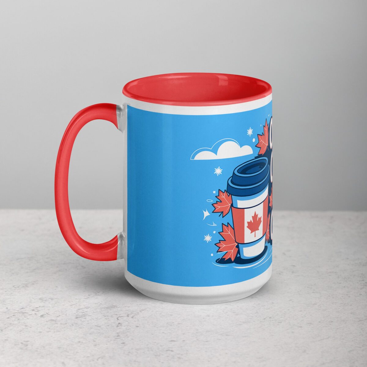 Oh, Canada and Coffee! Mug & Tea Cup - Image 11