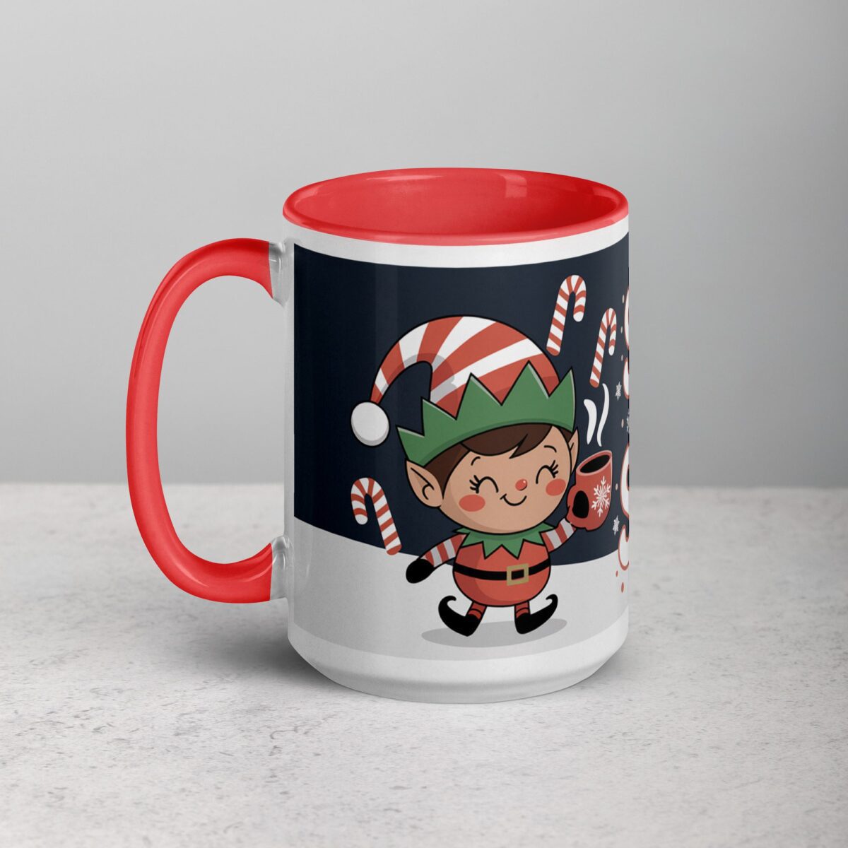 Santa’s Little Sipper Christmas Mug & Tea Cup - Image 11