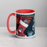 Fueled by Coffee and Christmas Spirit Mug - Image 11