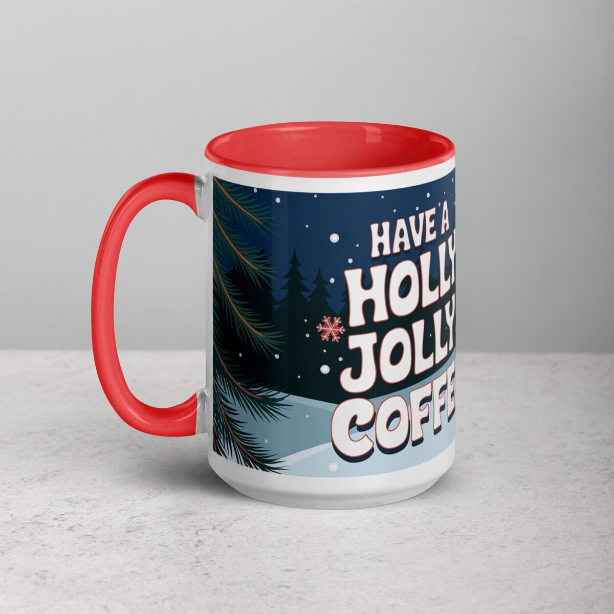 Have a Holly Jolly Coffee Christmas Mug - Image 11