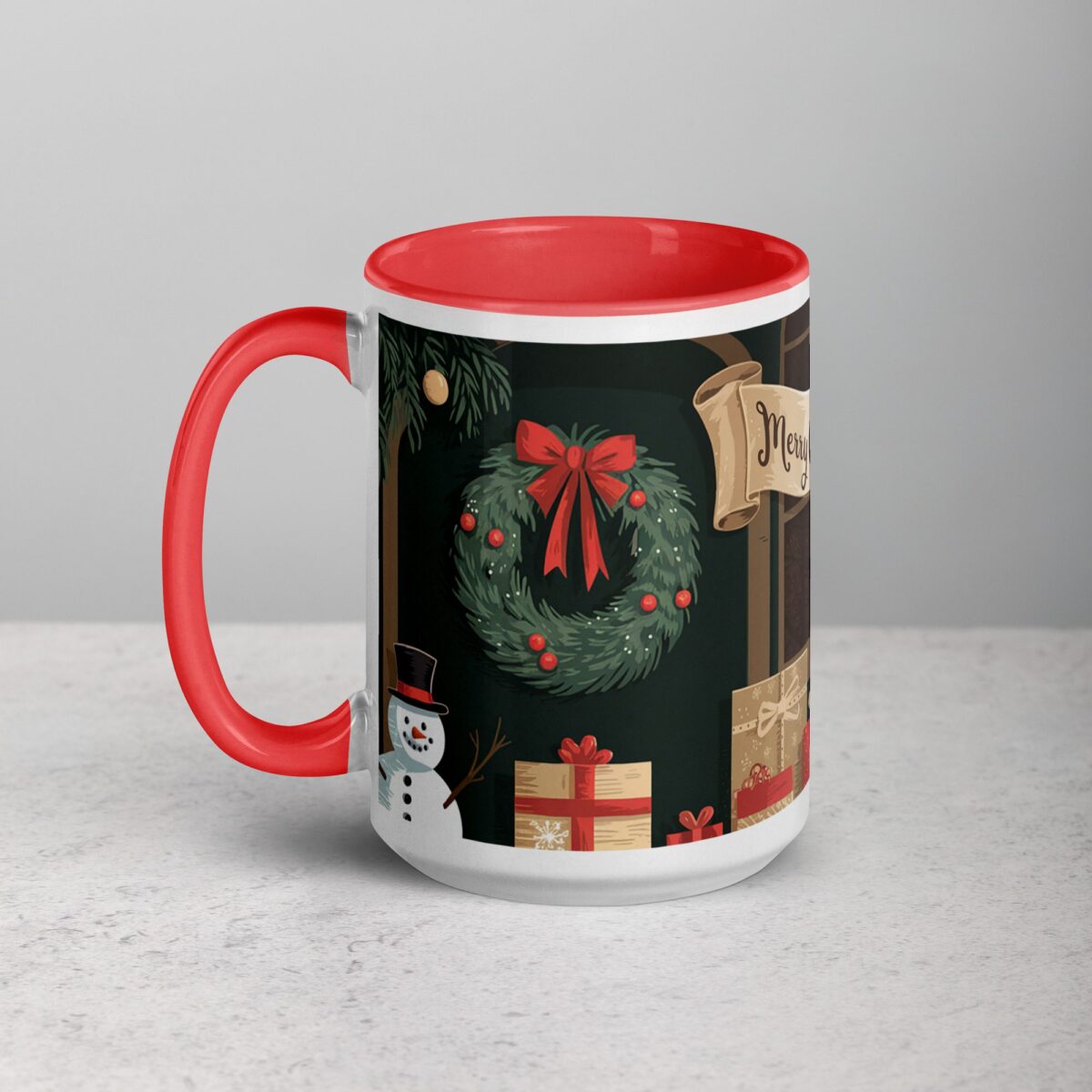 Merry Christmas Elegant Coffee Mug & Tea Cup - Image 11