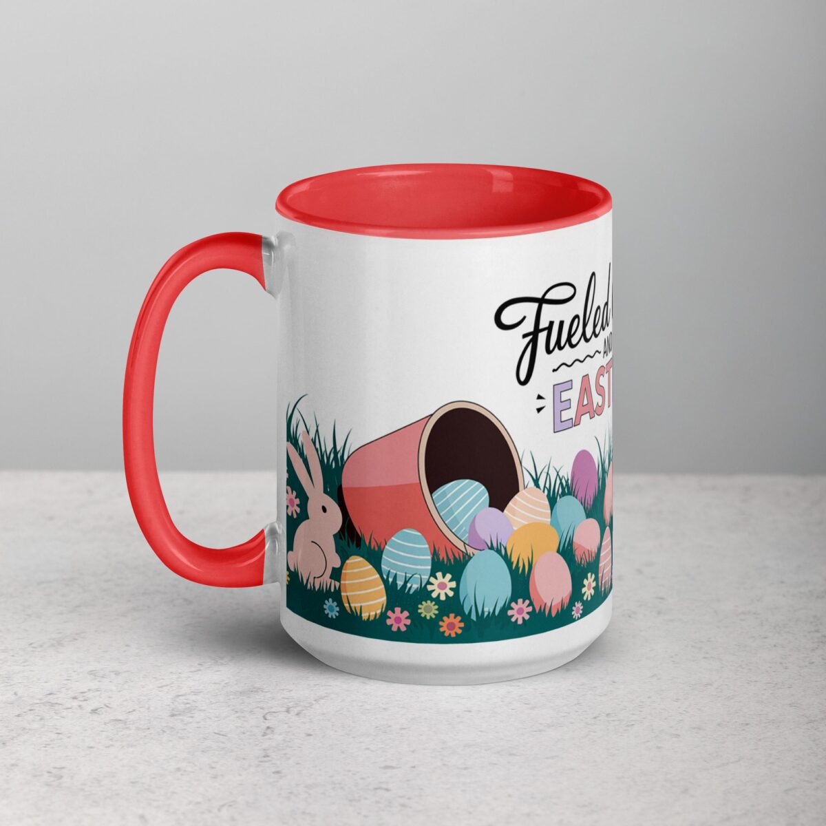 Fueled by Coffee and Easter Eggs Mug - Image 11