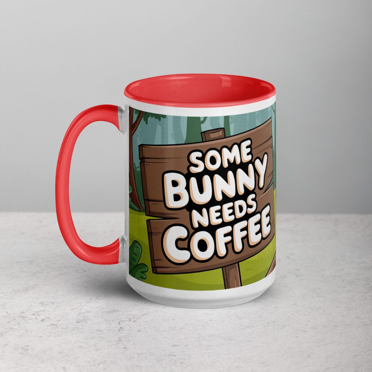 Some Bunny Needs Coffee Easter Mug - Image 11