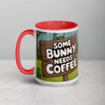 Some Bunny Needs Coffee Easter Mug - Image 11