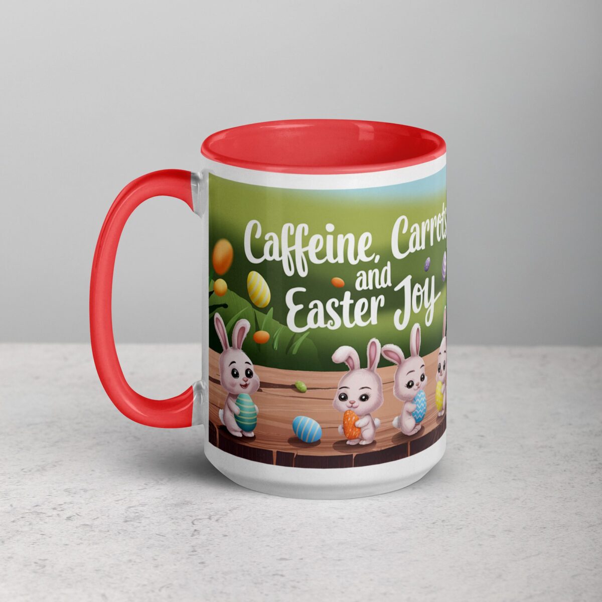 Caffeine, Carrots, and Easter Joy Coffee Mug - Image 11