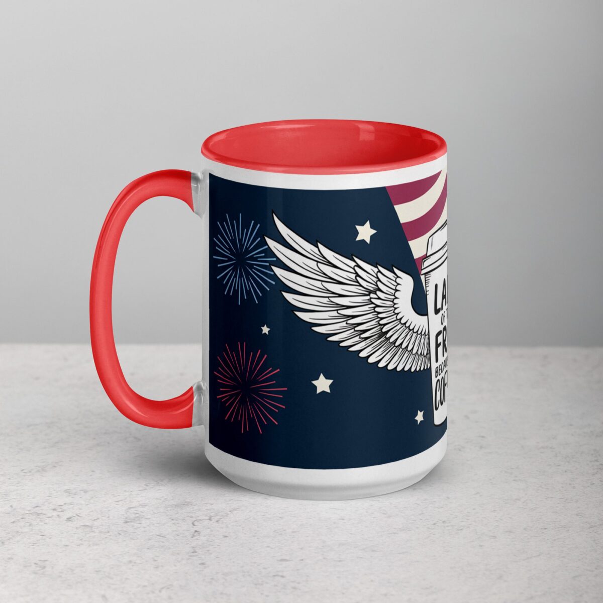 Land of the Free, Because of Coffee Mug - Image 11