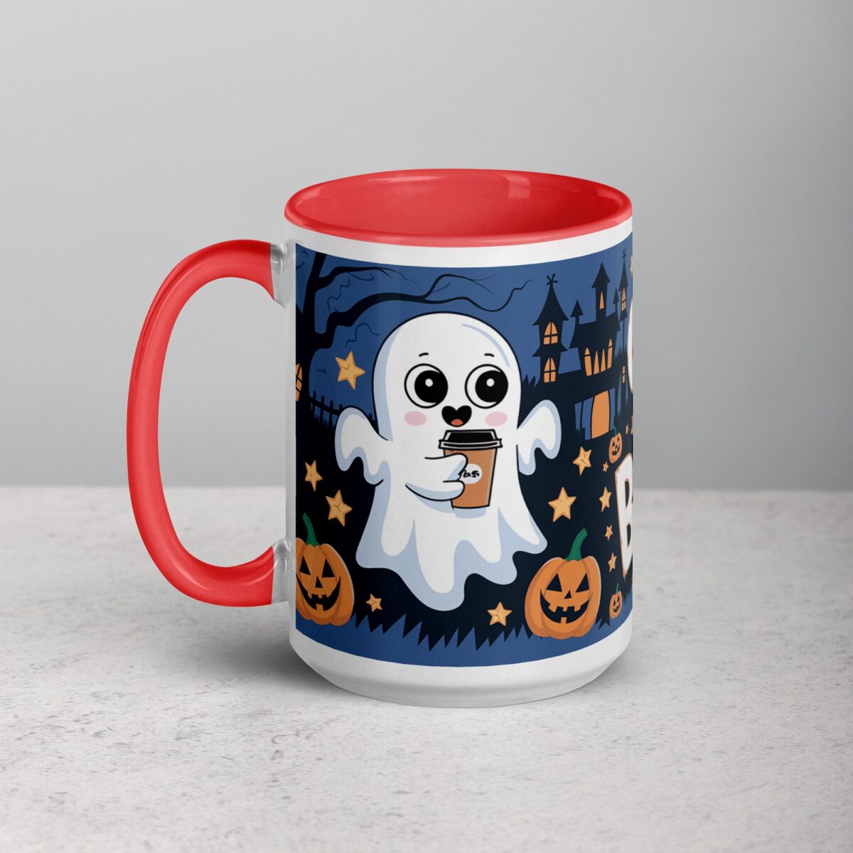 Coffee Makes Me Boo-tiful Ghost Mug - Image 11