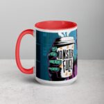 Monster Fuel Frankenstein Halloween Coffee Mug - Image 11