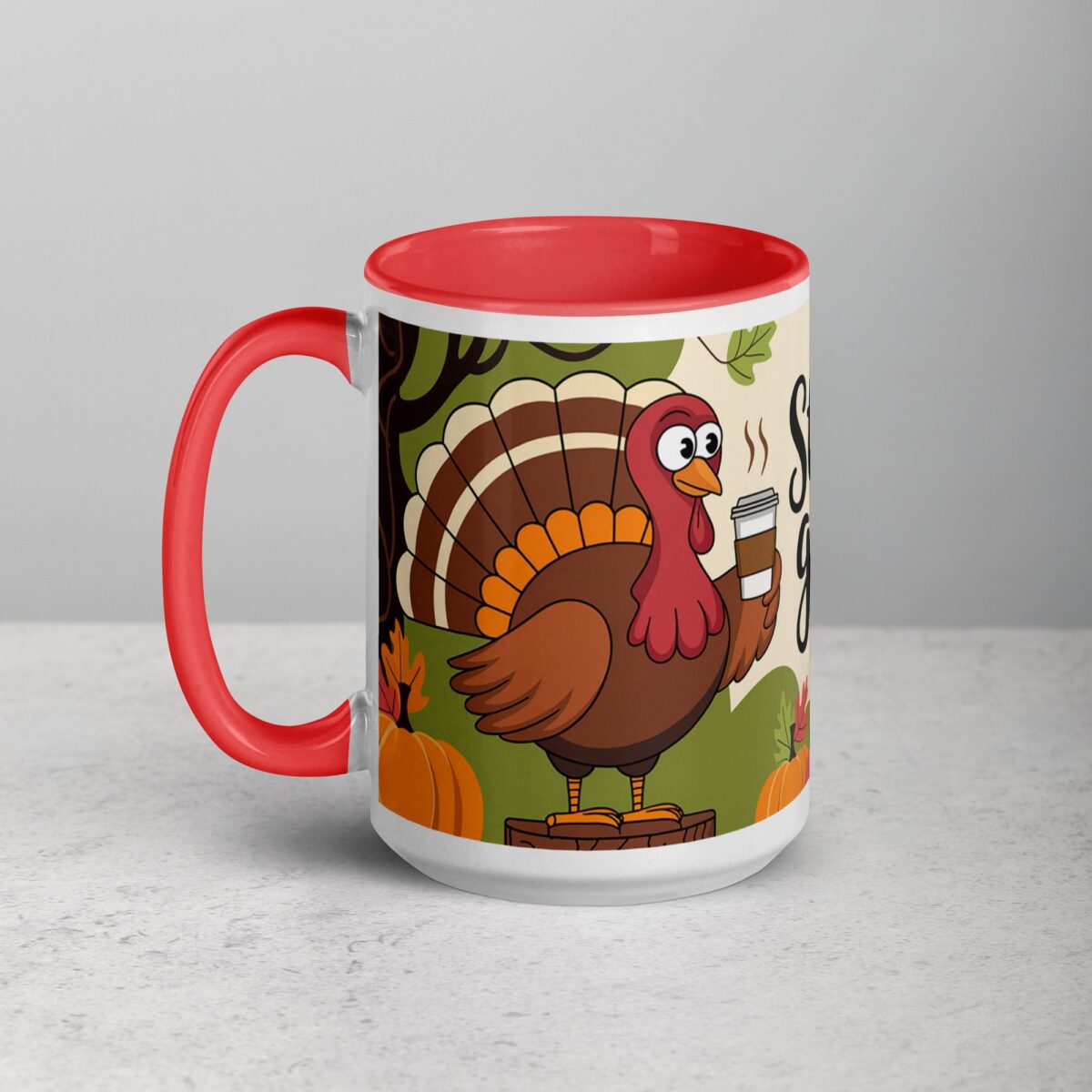 Stuffed with Gratitude (and Coffee) Thanksgiving Mug - Image 11