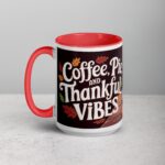 Coffee, Pie, & Thankful Vibes Mug - Image 11