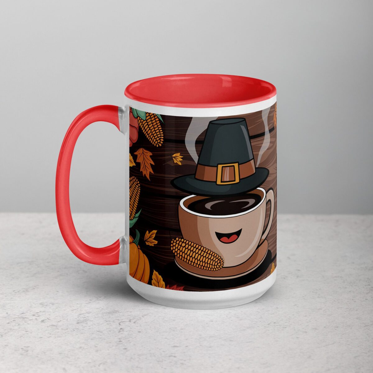 Let’s Give Thanks and Get Caffeinated Mug - Image 11