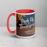 Perk Up, It’s Thanksgiving! Coffee Mug - Image 11