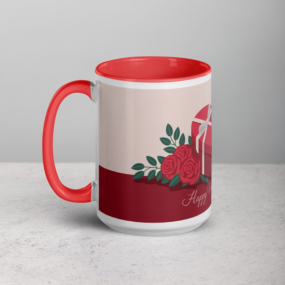 Happy Valentine's Day Elegant Coffee Mug - Image 11
