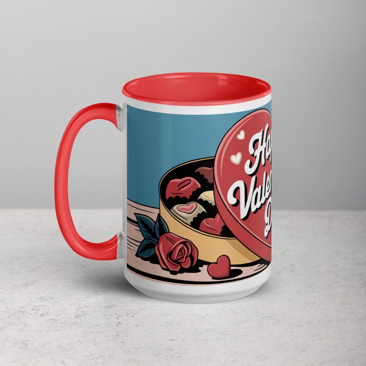 Happy Valentine's Day Retro Coffee Mug - Image 11