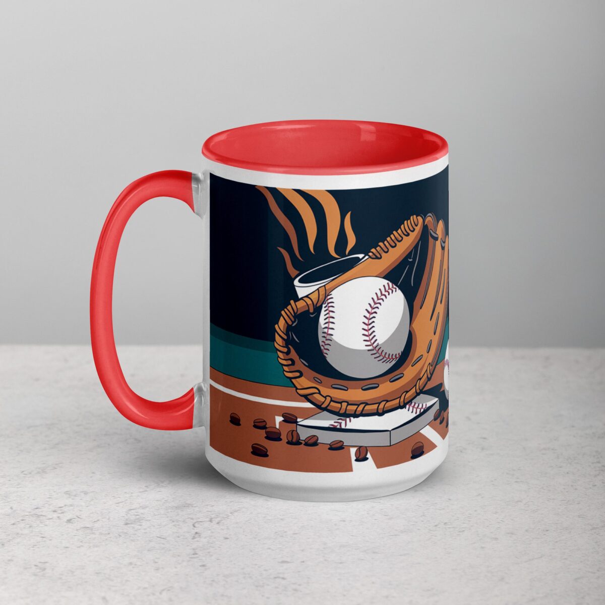 Coffee: My Game Day Fuel Baseball Mug - Image 11