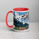 Swing for the Fences, But First Coffee Baseball Mug - Image 11