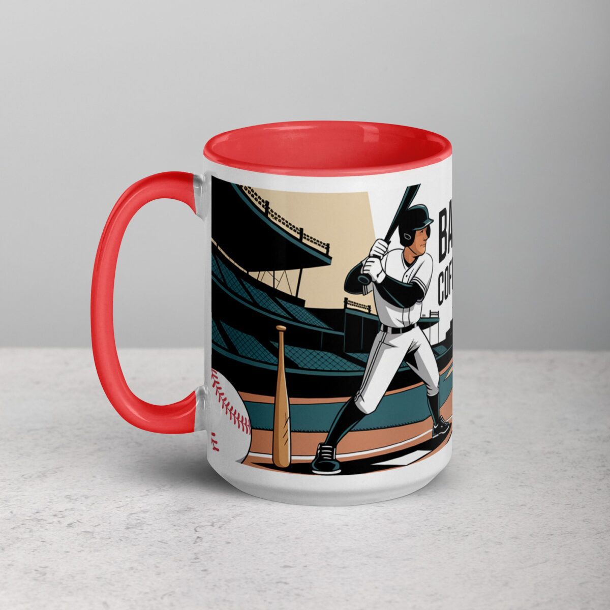 Batter Up, Coffee’s On Deck Baseball Mug - Image 11