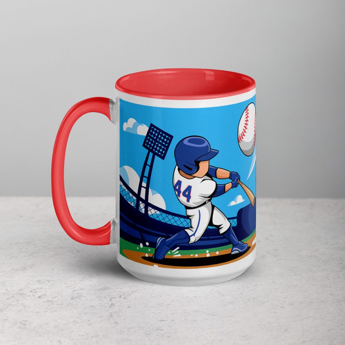 I Love Baseball Fun Coffee Mug & Tea Cup - Image 11