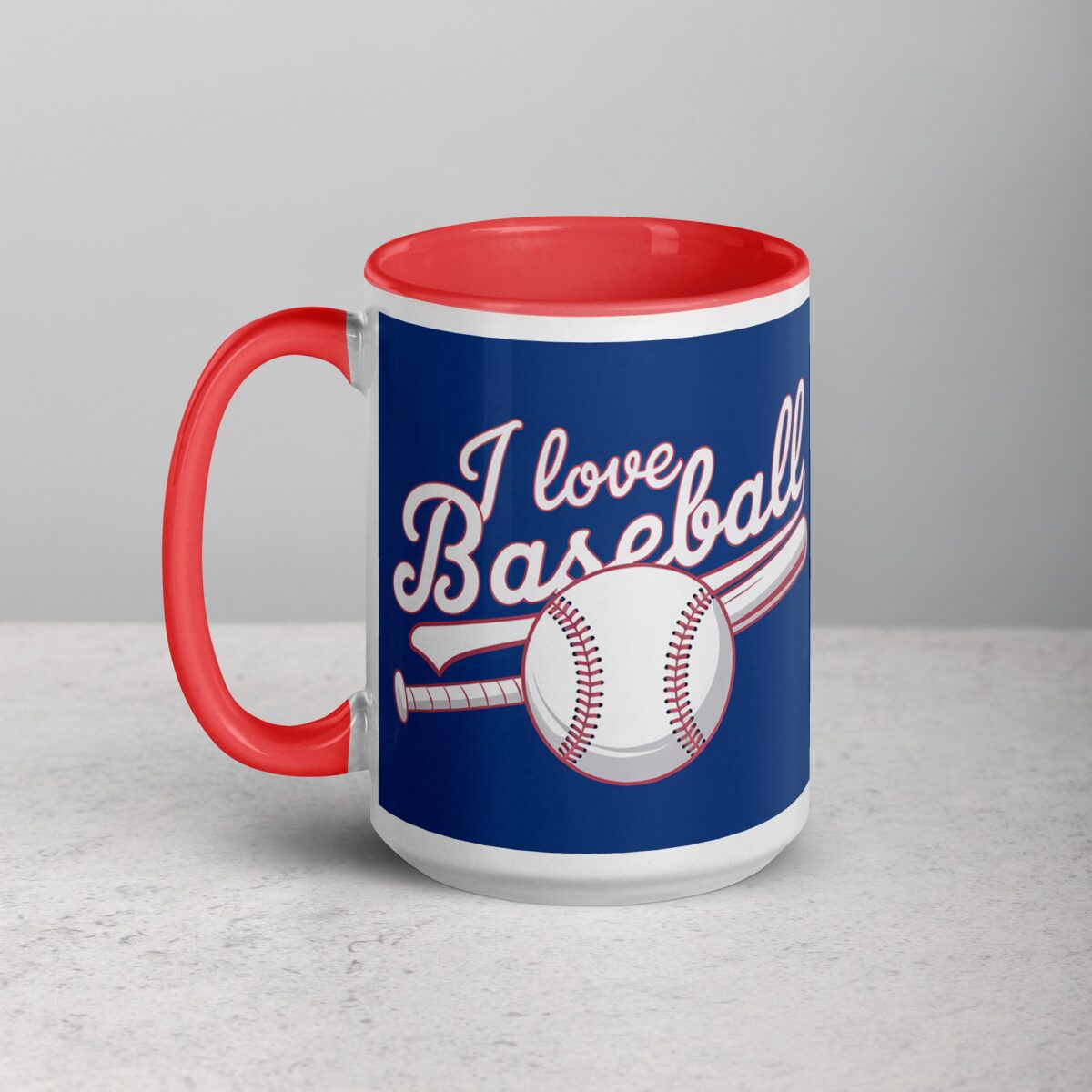 I Love Baseball Retro Coffee Mug & Tea Cup - Image 11