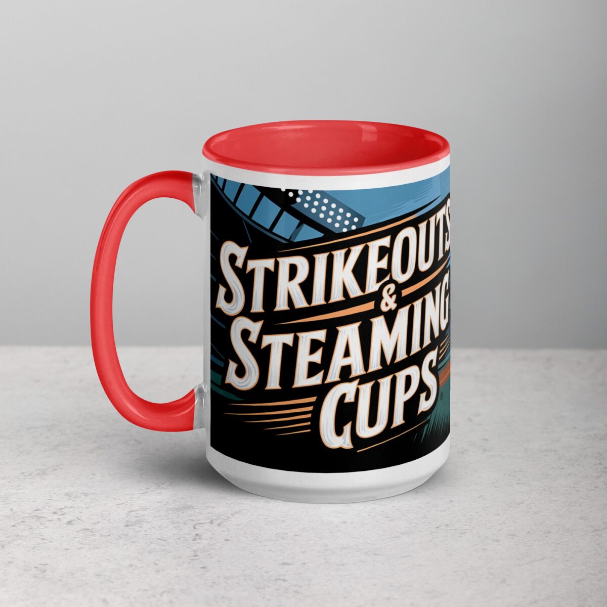 Strikeouts & Steaming Cups Coffee Mug & Tea Cup - Image 11