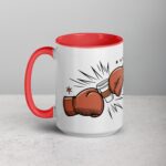 One Cup, Two Fists, Let’s Go! Boxing Coffee Mug - Image 11