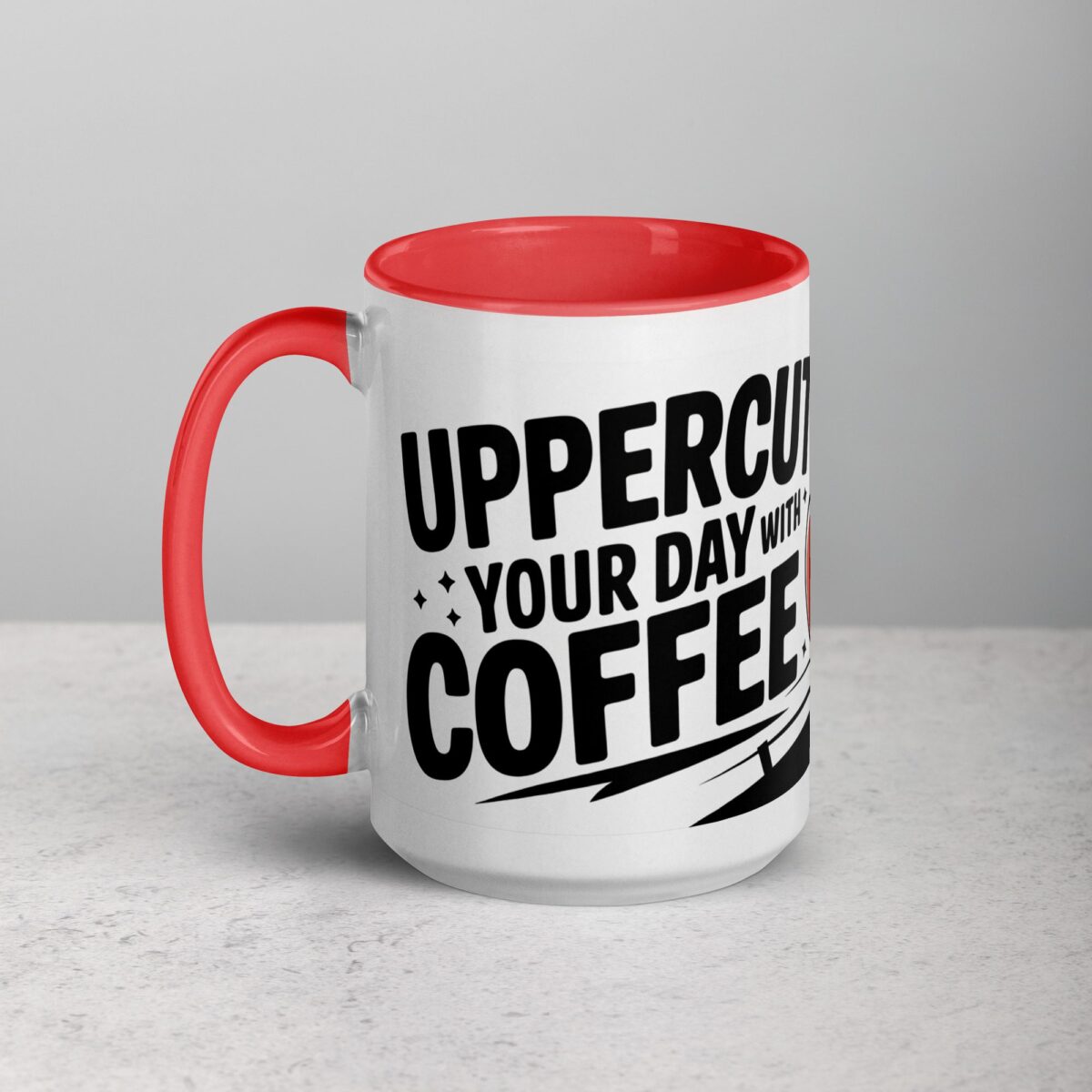 Uppercut Your Day with Coffee Boxing Mug - Image 11