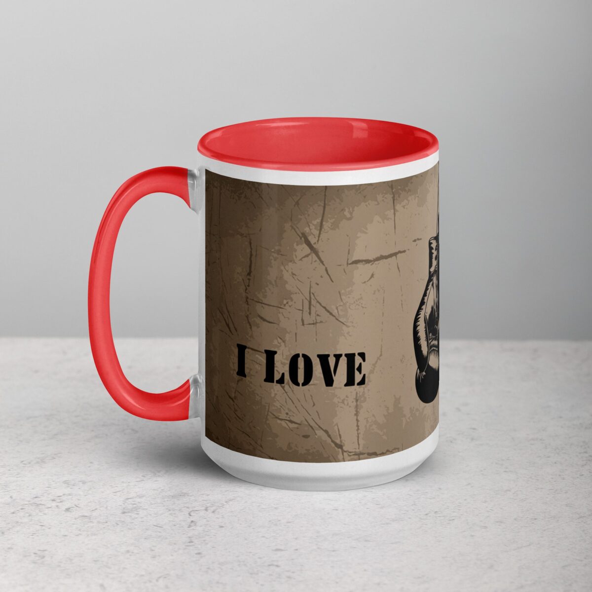 I Love Boxing Sophisticated Coffee Mug & Tea Cup - Image 11