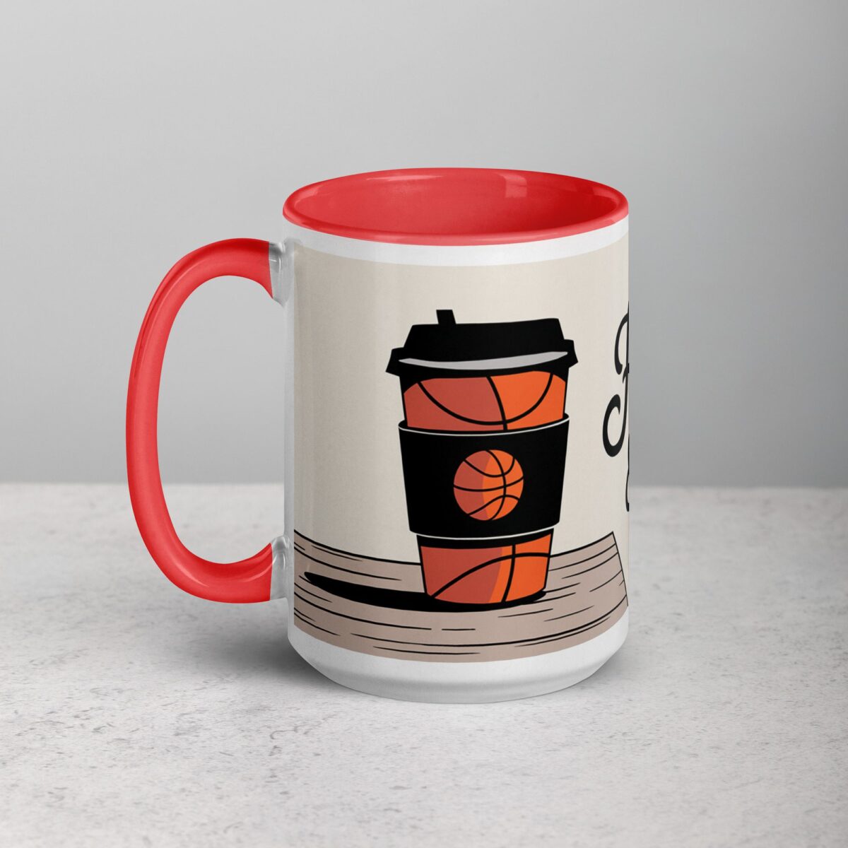 Hoops & Sips Basketball Coffee Mug & Tea Cup - Image 11