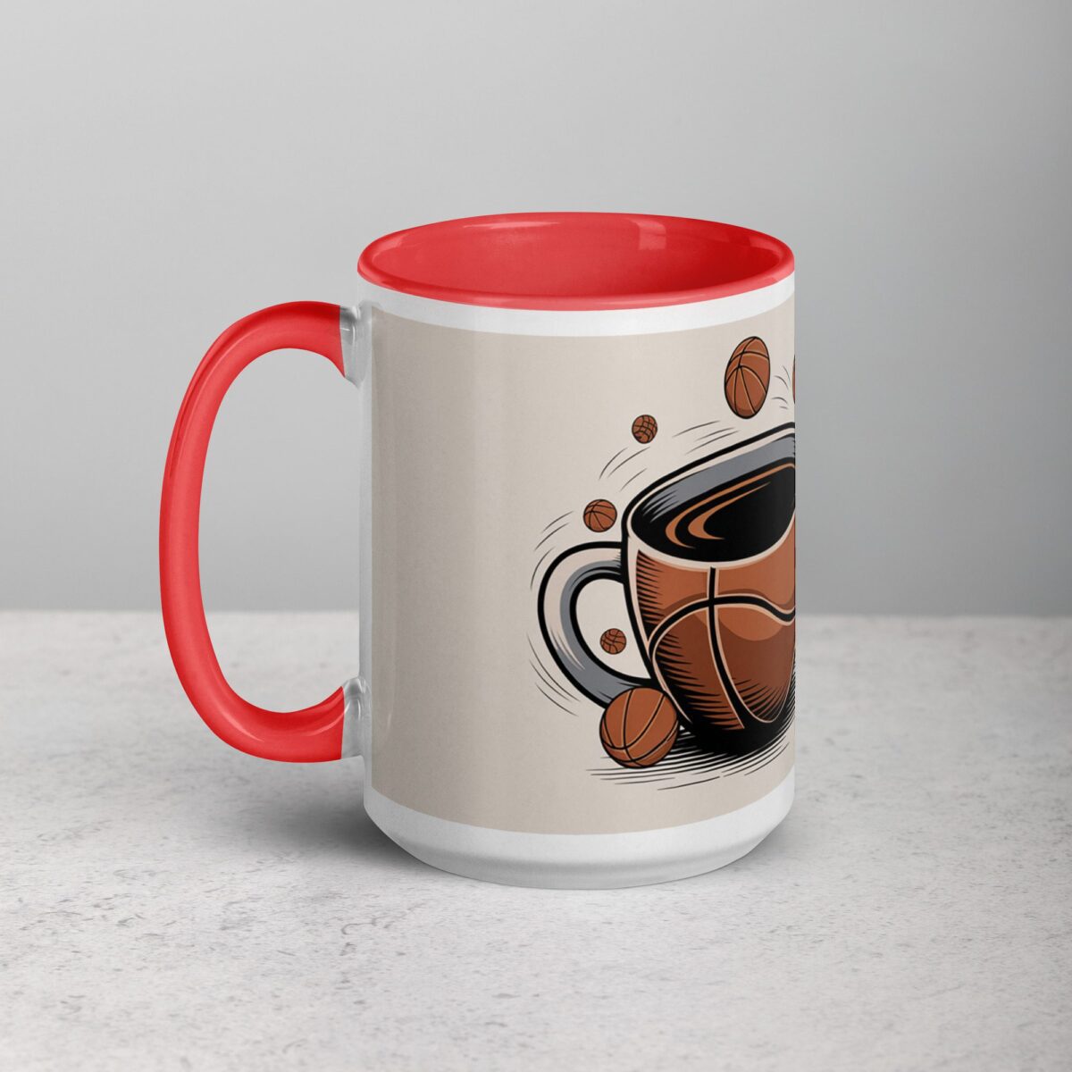 Ball is Life, Coffee is Fuel Basketball Mug - Image 11
