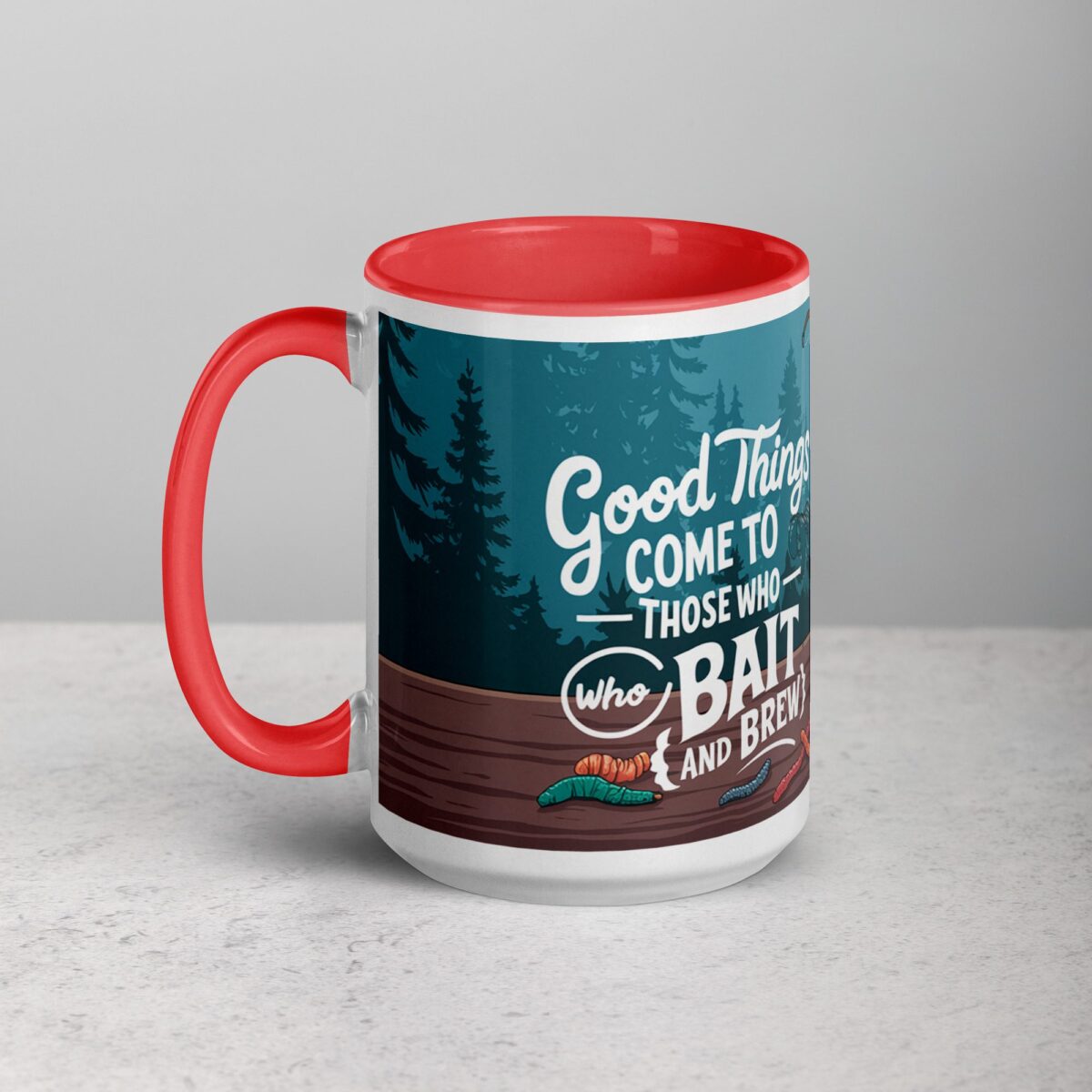 Good Things Come to Those Who Bait (and Brew) Coffee Mug - Image 11