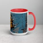 Honeycomb Bee Graffiti Coffee Mug & Tea Cup - Image 12