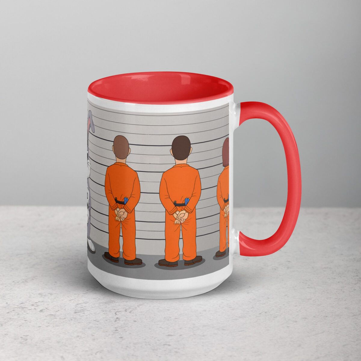 Bad Bunny Police Line  Coffee Mug & Tea Cup - Image 12