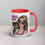 Yorkie Mom Coffee Mug & Tea Cup - Image 12