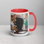 Cat I am a Boss Coffee Mug & Tea Cup - Image 12