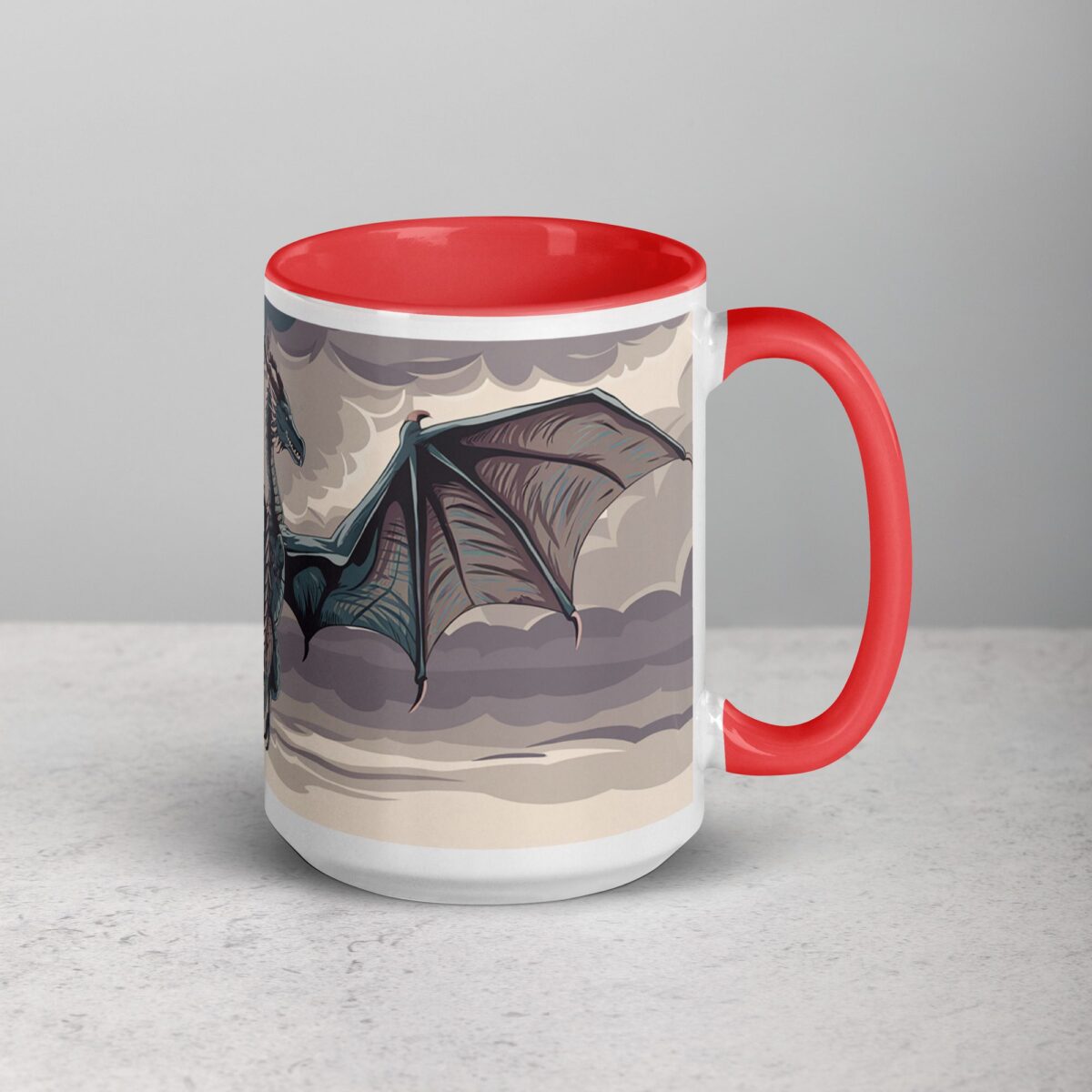 Flying Dragon Artwork Coffee Mug & Tea Cup - Image 12