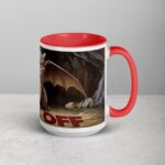 Middle Finger Dragon Coffee Mug & Tea Cup - Image 12