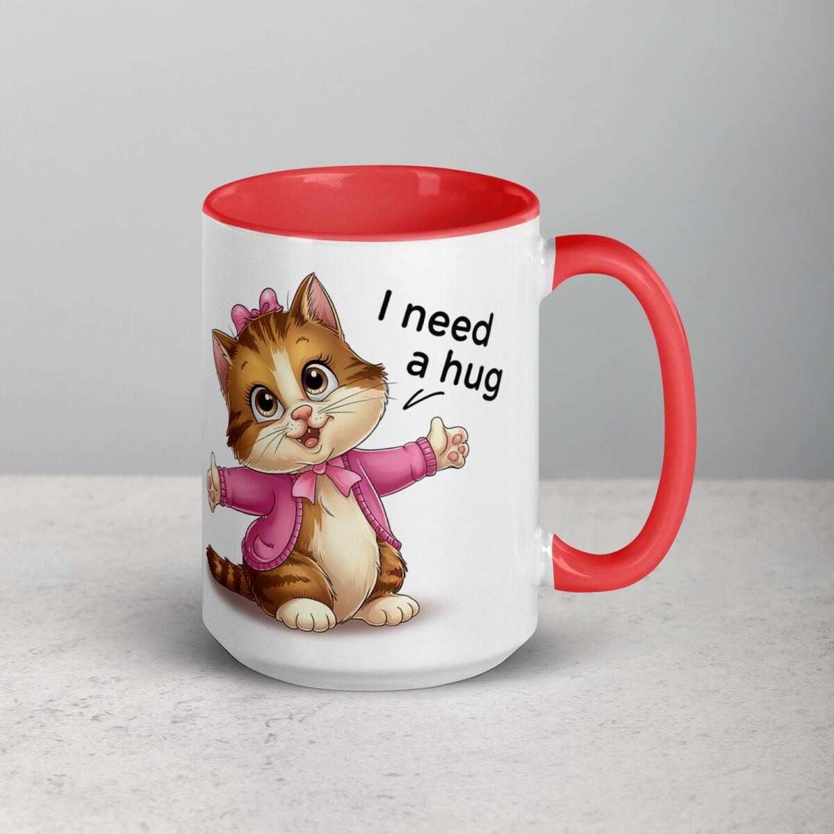 I Need a Hug Cat Coffee Mug & Tea Cup - Image 12