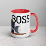 Fish I am a Boss Coffee Mug & Tea Cup - Image 12