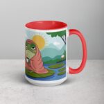 I’m Toad-ally Not a Morning Person Coffee Mug & Tea Cup - Image 12