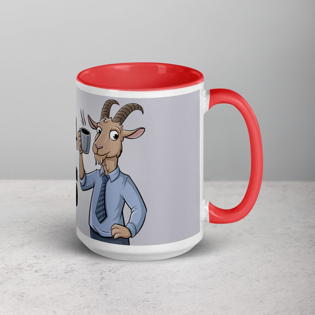 I am a Boss Goat Coffee Mug & Tea Cup - Image 12