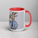 I am a Boss Goat Coffee Mug & Tea Cup - Image 12