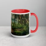 Majestic Lion Walking Through Jungle Mug - Image 12
